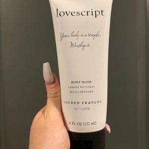 Lovescript body wash